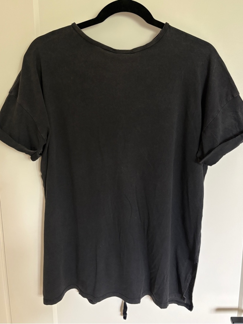 Zara Dark Grey Short Sleeve Tee